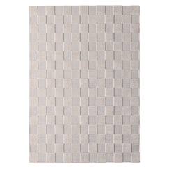 Linge de maison et décoration-Décoration-Tapis-Tapis contemporain design damier damas