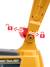 Pelleteuse super builder entièrement articulée avec assise ouvrante Jaune+Jaune JCB 4 - vertbaudet enfant 