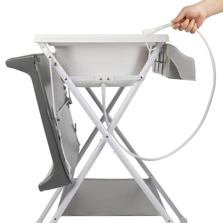 Table à langer et baignoire 2 en 1 baltic Mist gray 4 - vertbaudet enfant 