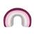 Coussin arc-en-ciel alma Rose+Vert 1 - vertbaudet enfant 