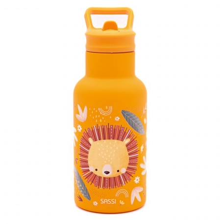 Gourde pour enfant en inox isotherme Beige+Bleu+Orange+Rose+Vert 15 - vertbaudet enfant 
