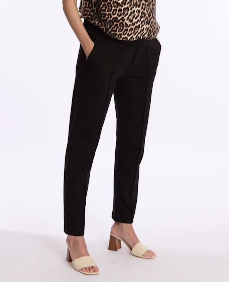 Pantalon carotte de maternité clark Noir 1 - vertbaudet enfant 