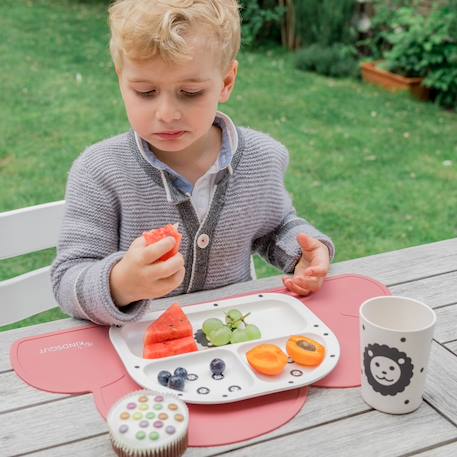 Set de table nuage Beige+blanc+Crumble à la pistache+Gris clair+pistache confettis+Rose+Rouge+taupe+Vert 4 - vertbaudet enfant 