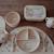 Set fourchette et cuillère en silicone animaux Beige+Menthe+Orange+Rose+Vert+Vert paon 3 - vertbaudet enfant 