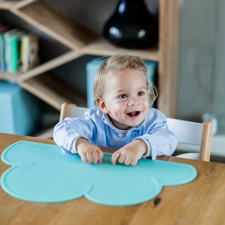 Set de table nuage Beige+blanc+Crumble à la pistache+Gris clair+pistache confettis+Rose+Rouge+taupe+Vert 38 - vertbaudet enfant 