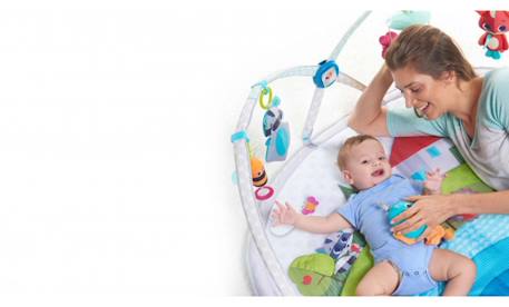 Tapis d'éveil avec arches, dans la prairie Meadow days 4 - vertbaudet enfant 