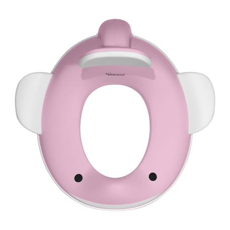 Réducteur de toilette baleine Aquamarine+Gris clair+Gris foncé+Peach+Pistache+Rose pâle+Vieux rose 36 - vertbaudet enfant 