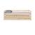 Lit banquette gigogne bois massif alma Blanc+Bois 4 - vertbaudet enfant 