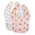 Lot de 2 bavoirs à poche little forest lapin Rose 1 - vertbaudet enfant 