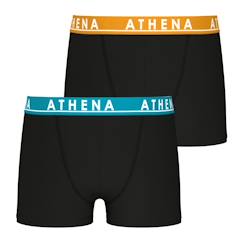 -Lot de 2 boxers garçon easy color athena
