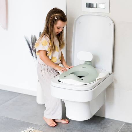 Réducteur de toilette baleine Aquamarine+Gris clair+Gris foncé+Peach+Pistache+Rose pâle+Vieux rose 26 - vertbaudet enfant 