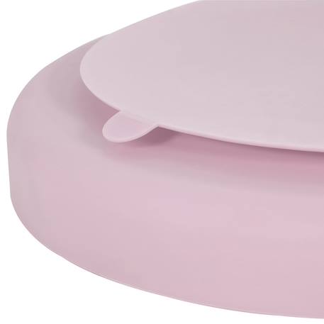 Assiette à compartiments avec ventouse aquamarine+gris clair+gris foncé+menthe+Rose foncé+rose pâle 36 - vertbaudet enfant 