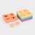 Empileur de forme en bois arc-en-ciel Multi-coloured 4 - vertbaudet enfant 