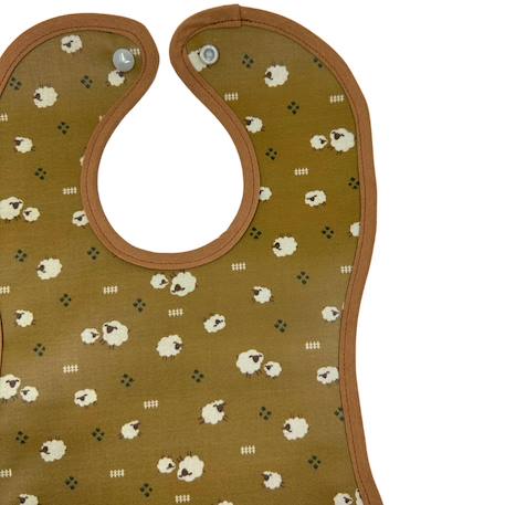 Bavoir malin® (tracteur) Fleurs indiennes+Grandes fleurs+Mouton+Ourson+Petites fleurs+Tigre+Tracteur 9 - vertbaudet enfant 