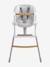 Chaise haute évolutive Up & Down gris 2 - vertbaudet enfant 