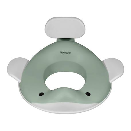 Réducteur de toilette baleine Aquamarine+Gris clair+Gris foncé+Peach+Pistache+Rose pâle+Vieux rose 25 - vertbaudet enfant 