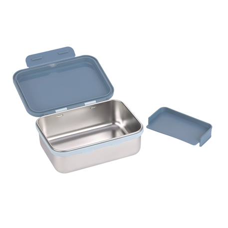 Boîte à goûter en inox tracteur Bleu 5 - vertbaudet enfant 