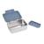 Boîte à goûter en inox tracteur Bleu 5 - vertbaudet enfant 