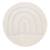 Tapis enfant arc en ciel ton sur ton rainbow dream Ecru 2 - vertbaudet enfant 