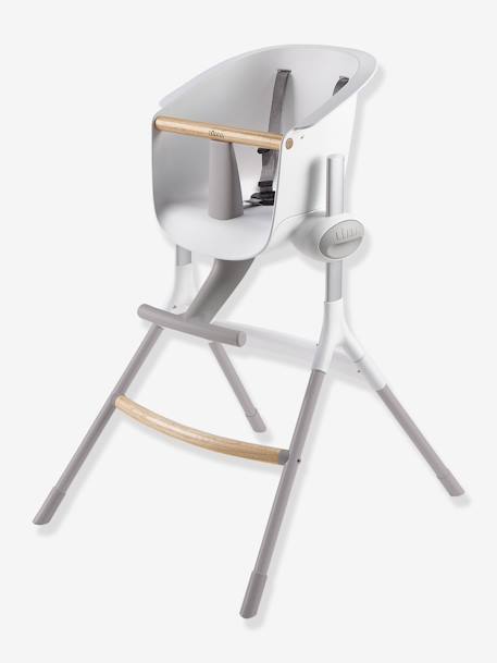 Chaise haute évolutive Up & Down gris 1 - vertbaudet enfant 