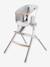 Chaise haute évolutive Up & Down gris 1 - vertbaudet enfant 