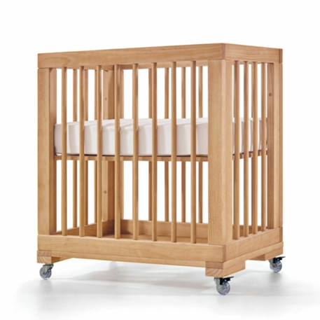 Lit évolutif bébé montessori bois massif kyoto Bois naturel 4 - vertbaudet enfant 