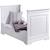 Lit bébé évolutif montessori bois massif lila Blanc 4 - vertbaudet enfant 