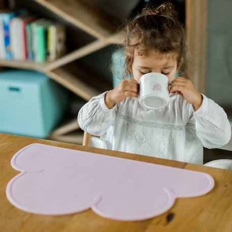 Set de table nuage Beige+blanc+Crumble à la pistache+Gris clair+pistache confettis+Rose+Rouge+taupe+Vert 33 - vertbaudet enfant 