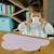 Set de table nuage Beige+blanc+Crumble à la pistache+Gris clair+pistache confettis+Rose+Rouge+taupe+Vert 33 - vertbaudet enfant 