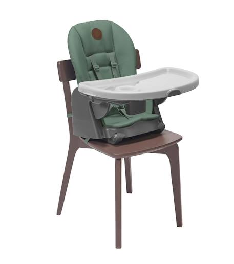 Chaise haute bébé evolutive minla eco Beyond graphite+Beyond green 11 - vertbaudet enfant 