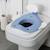 Réducteur de toilette baleine Bleu pigeon+Gris clair+Gris foncé+Peach+Pistache+Sable+Vieux rose 3 - vertbaudet enfant 