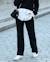 Pantalon large de grossesse betty Noir+Sauge 3 - vertbaudet enfant 
