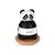 Culbuto panda Noir 1 - vertbaudet enfant 