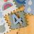 Tapis mousse puzzle nora Gris 4 - vertbaudet enfant 