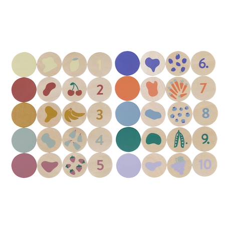 Jeu de mémo évolutif Multicolore 1 - vertbaudet enfant 