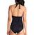 Maillot de bain menstruel 1 pièce femme Noir+Prune 3 - vertbaudet enfant 