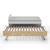 Lit gigogne bois massif leo Blanc+Blanc et bois+Bois 8 - vertbaudet enfant 