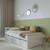 Lit gigogne bois massif leo Blanc+Blanc et bois+Bois 9 - vertbaudet enfant 