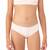 Lot de 3 slips ecopack Blanc-imprimé gouttes-noir+Rose-floral-rose poudré 11 - vertbaudet enfant 