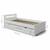 Lit gigogne bois massif leo Blanc+Blanc et bois+Bois 11 - vertbaudet enfant 