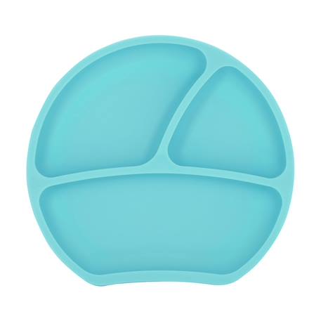 Assiette à compartiments avec ventouse aquamarine+gris clair+gris foncé+menthe+Rose foncé+rose pâle 19 - vertbaudet enfant 