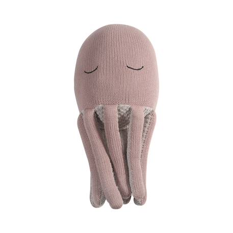 Doudou peluche poulpe Vieux rose 5 - vertbaudet enfant 