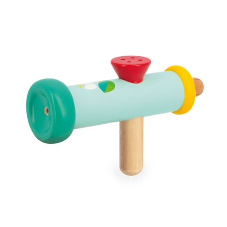 Trompette en bois gioia Vert 2 - vertbaudet enfant 