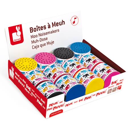 Boîte à meuh - les vaches dans le pré Blanc 2 - vertbaudet enfant 