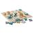 Puzzle alphabet caspar en bois Moutarde+Rose pâle 5 - vertbaudet enfant 