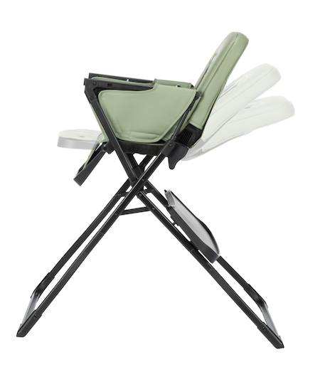 Chaise haute bébé ultra compacte mallow Mineral green 2 - vertbaudet enfant 