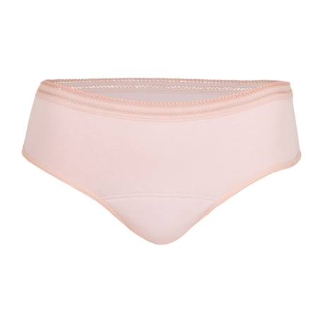 Culotte menstruelle femme Noir+Rose vintage 6 - vertbaudet enfant 