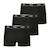 Lot de 3 boxers garçon my petit prix Marine-vert+Noir-noir-noir 7 - vertbaudet enfant 