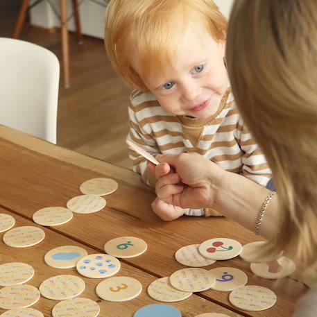 Jeu de mémo évolutif Multicolore 3 - vertbaudet enfant 