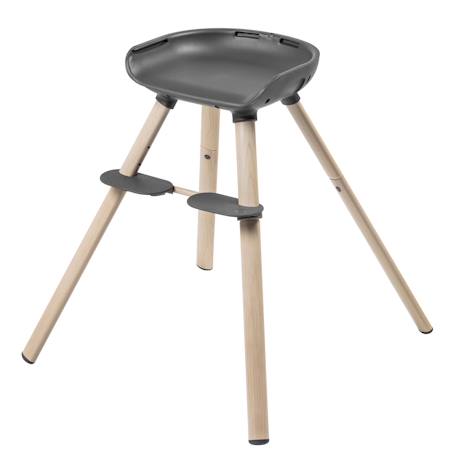 Chaise haute enfant évolutive 8 en 1 moa eco Beyond graphite 4 - vertbaudet enfant 